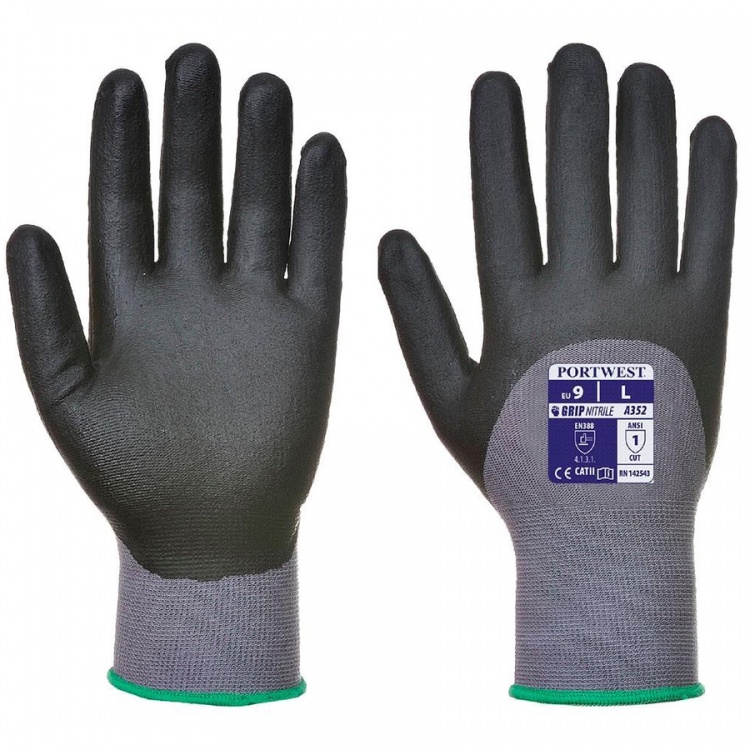 Portwest A352 DermiFlex Ultra Glove - PU/Nitrile Foam